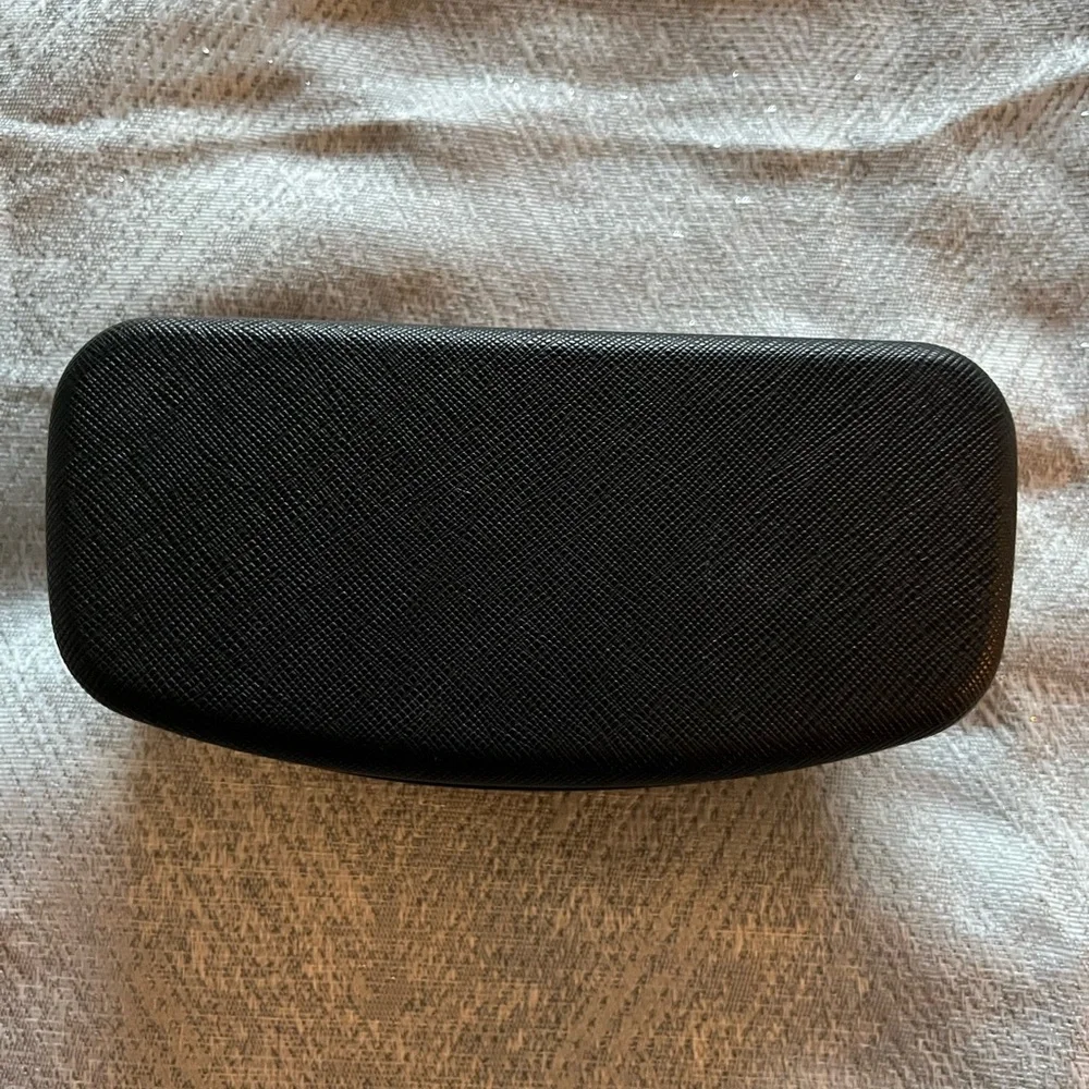 Salvatore Ferragamo Black Glasses Case